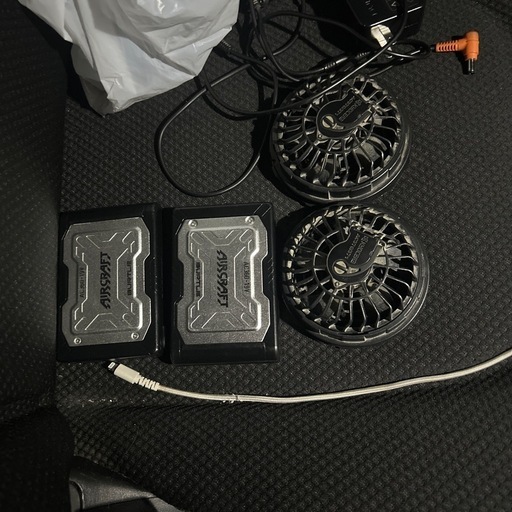 バートル空調服19vバッテリー2個