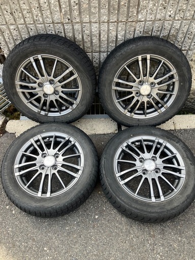 155/65R14 スタッドレス+アルミホイールセット