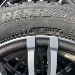 155/65R14 スタッドレス+アルミホイールセットの画像