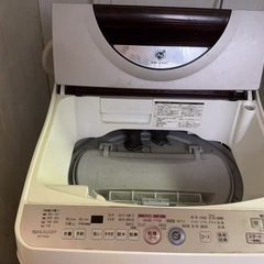シャープ洗濯機　ジャング品の画像