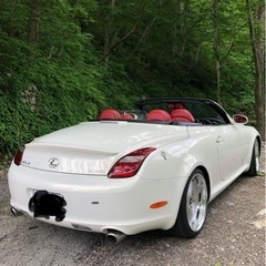 レクサス　sc430 美車　オープンカー　赤皮シート の画像