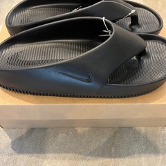 未使用NIKEカームフリップフロップ　27センチ　ブラック　サンダルの画像