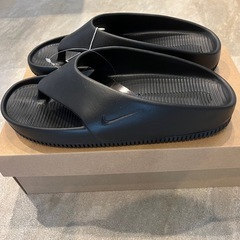 未使用NIKEカームフリップフロップ　27センチ　ブラック　サンダルの画像
