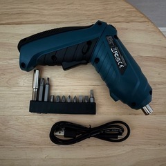 HANMATEK 電動ドライバー 小型 コードレス 3.6V LEDライト付き（使用1回のみ）の画像