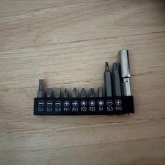 HANMATEK 電動ドライバー 小型 コードレス 3.6V LEDライト付き（使用1回のみ）の画像