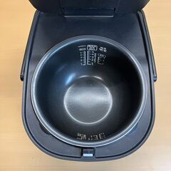 アイリスオーヤマ 5.5合 IHジャー炊飯器 銘柄炊き RC-IR50（ブラック）2020年製の画像