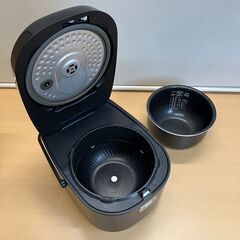アイリスオーヤマ 5.5合 IHジャー炊飯器 銘柄炊き RC-IR50（ブラック）2020年製の画像