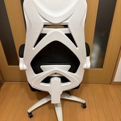 DEVAISE オフィスチェア オットマン付き ORABGY601WHの画像