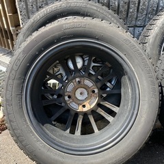 155/65R14 スタッドレス+アルミホイールセットの画像
