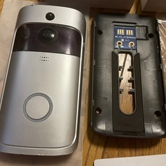 ビデオ付きのスマートドアベル　WiFi接続！　スマホ通知してどこでもビデオ通話！ 防犯カメラとしても！の画像