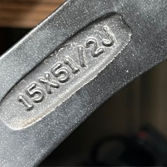 175/65R15 アルミ付きタイヤ の画像