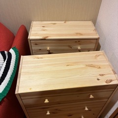 IKEA チェスト　2個の画像
