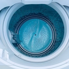 EJ843番 SHARP 全自動電気洗濯機 ES-GV80R-Pの画像