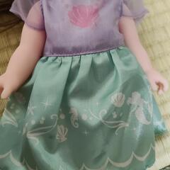 ディズニーアリエルコラボ人形新品同様の画像