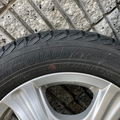 155/65R13 スタッドレス+アルミホイールセットの画像