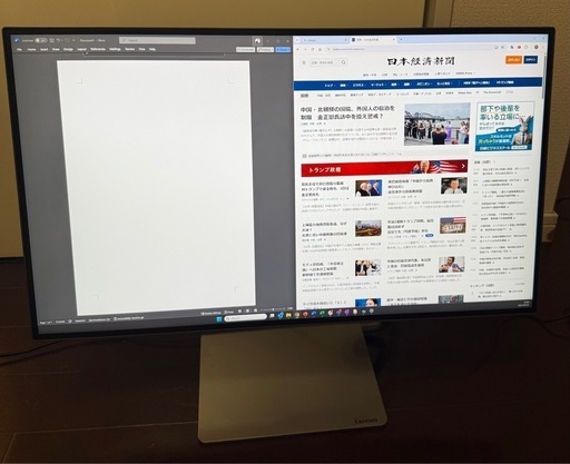 Lenovo Quad HDモニター
