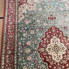 高江町◆ペルシャ絨毯◆クム◆イラン製◆4.5畳の画像