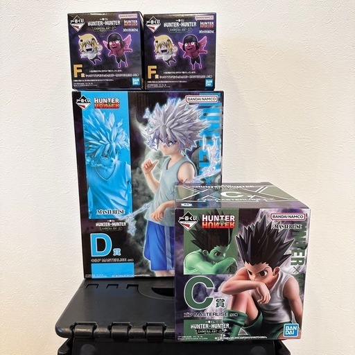 一番くHUNTER×HUNTER MASTERLISE フィギュア 4体セット