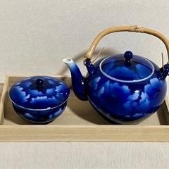★美品★深川製磁 急須＆湯呑み5組セット 宮内庁御用達の画像