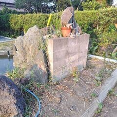 庭石、無料でお譲りしますの画像