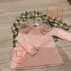 女児80サイズまでの服と靴まとめ13点　の画像