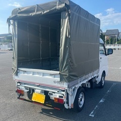 希少 コンパクトテールリフト R4年ハイゼット トラック特装車 4WD  幌新品 LEDランプ プッシュスタート スマートキー パワーウィンドウ ETC ルーフキャリア LED-省力パックの画像