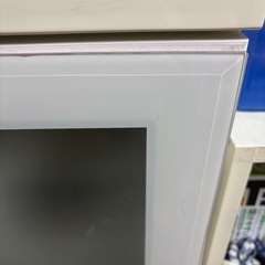 高グレード　ホワイト食器棚　キャビネット　の画像
