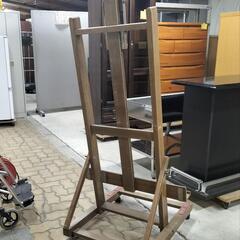 ●三定 大型イーゼル 木製 高さ調整 角度調整　絵画スタンド 看板立ての画像