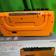 elsonic ラジオカセットテープレコーダー EFP-RCM01】★動作OK★オーディオ機器 /カセットデッキ＠ｙ8の画像
