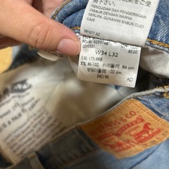 levis デニムの画像