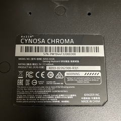 Razer Cynosa Lite JPの画像