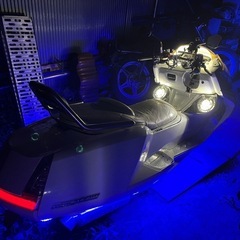 ヤマハ　マグザム　SG17J　フルエアロ　スピーカー　LED　自賠責保険付き　の画像