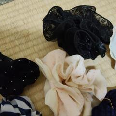 シュシュまとめ売りクシ付き未使用の画像