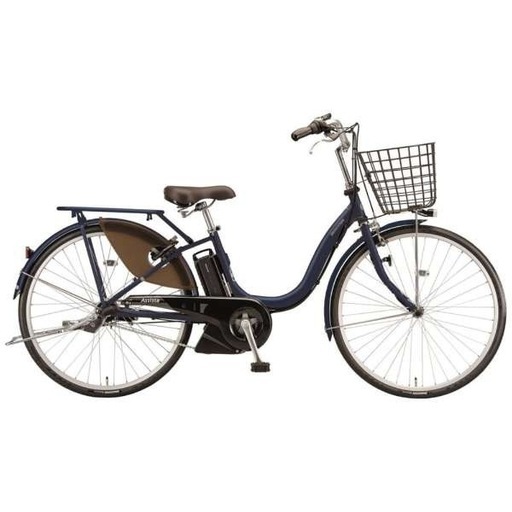 2024年モデル　3段変速　ブリヂストン　電動自転車　26インチ　ネイビー