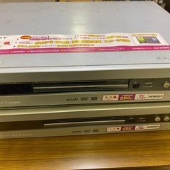 DVDレコーダー　3台　ジャンク の画像
