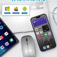 【新品未使用】Bluetooth マウス ワイヤレス の画像