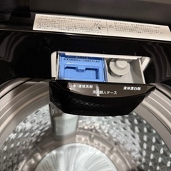 ニトリ6kg全自動洗濯機(NT60T1 ブラック)の画像