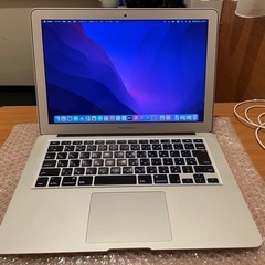 【⭐︎最終価格⭐︎早い者勝ちセール】MacBook Air 13インチ Early 2015 i5/8GB 充電器付 バッテリー難ありの画像