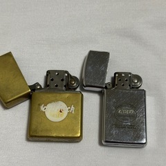 zippo2個ジャンク品ですの画像