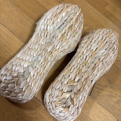 稾サンダル？スリッパ？3足の画像
