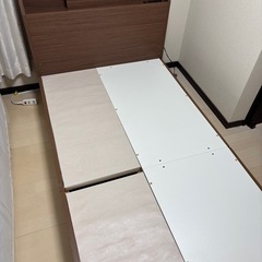 ニトリ　ベッドフレーム　シングルの画像