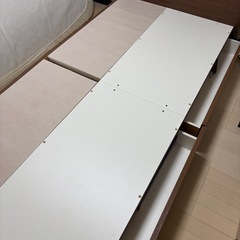 ニトリ　ベッドフレーム　シングルの画像