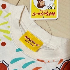 100 新品タグ付　おさるのジョージのTシャツの画像
