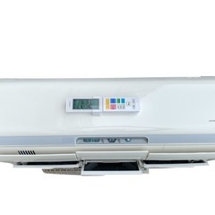 【⭐️全額返金保証⭐️】 ★HITACHI 白くまくん 主に20畳用 ルームエアコン RAS-X63H2 （W）  RAC-X63H2 2018年製の画像