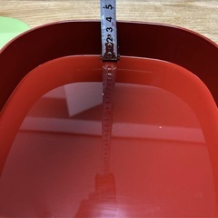 重箱(プラスチック製、２段)旧盆やシーミーの持ち寄り時に 飯盒風お弁当箱(２段、小さめ)の画像