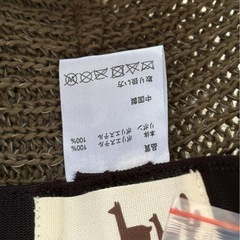 チチカカTITICACAリボン付きフリンジハットの画像