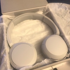 【新品・未使用】 SONY ソニーワイヤレスステレオヘッド WH-CH520 Wの画像
