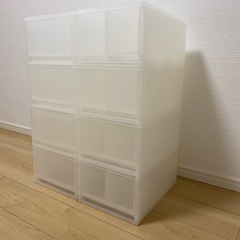 無印良品　収納ケース8個セットの画像