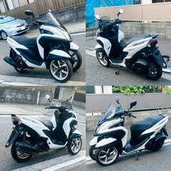 ヤマハトリシティ125 お洒落ホワイト♪お安くどうぞ^_^の画像