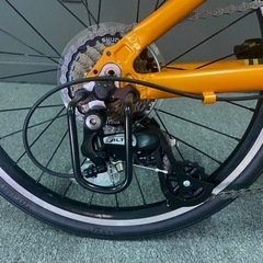 PANTHER 20インチ 折りたたみ自転車 7段変速 軽量アルミフレームの画像